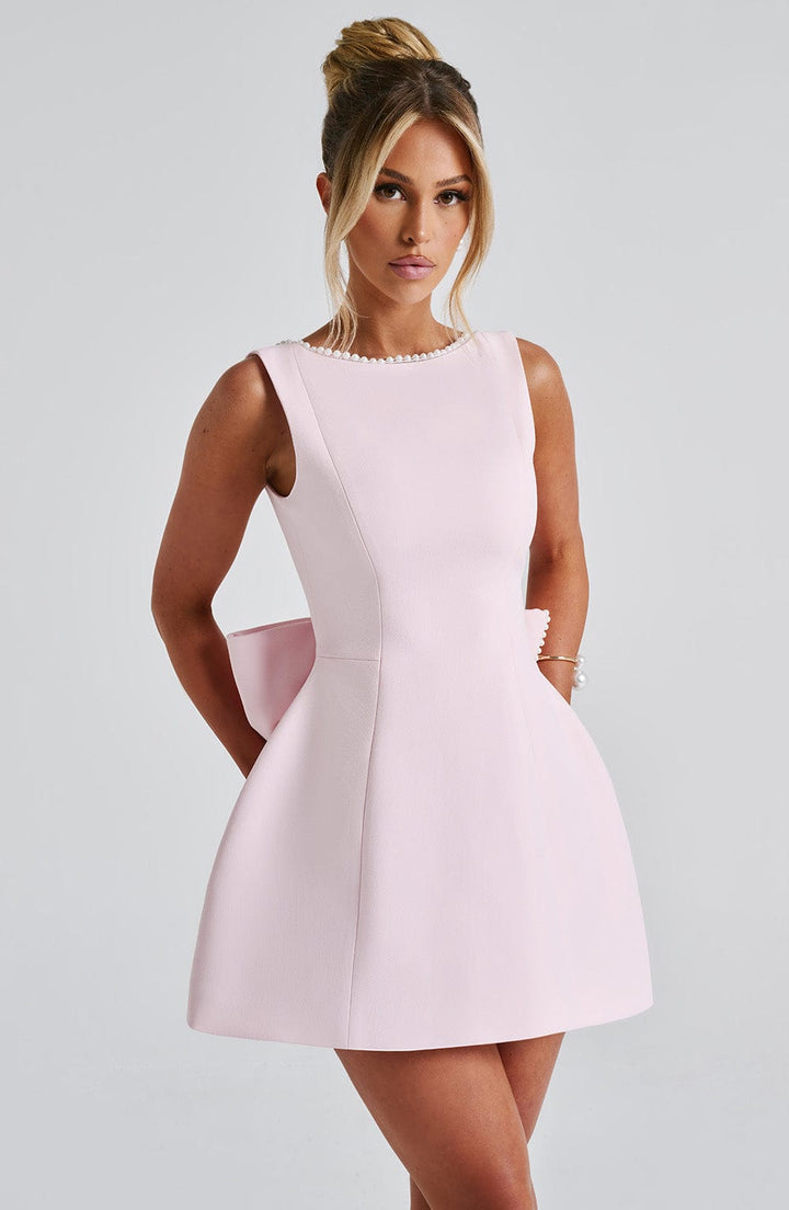 Women's Sleeveless A Line Mini Dress