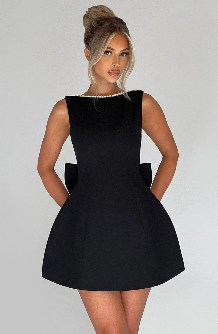 Women's Sleeveless A Line Mini Dress