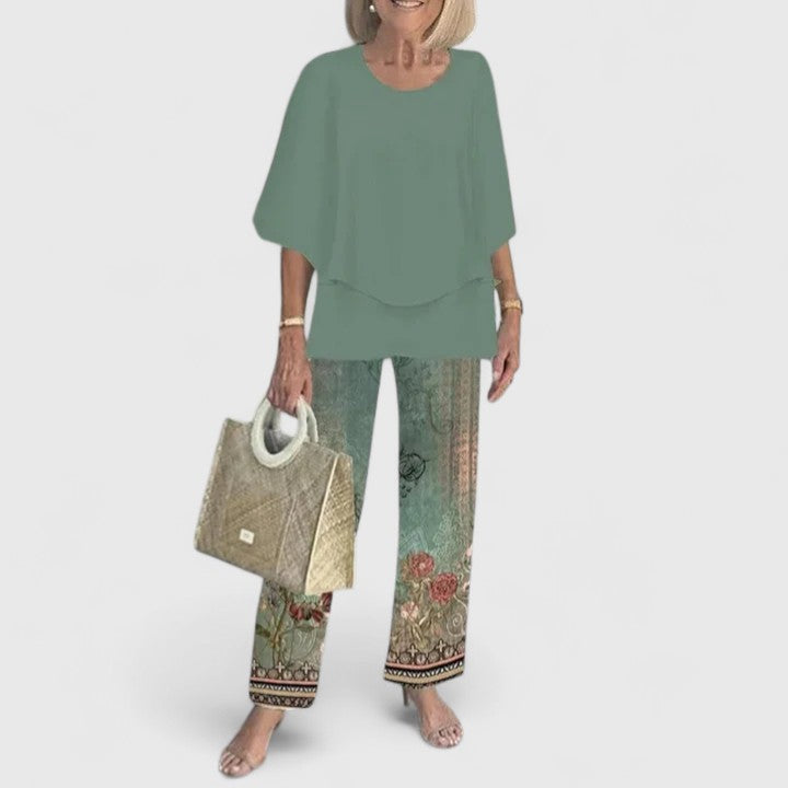 Martha | Women's Two Piece Set Wide Leg