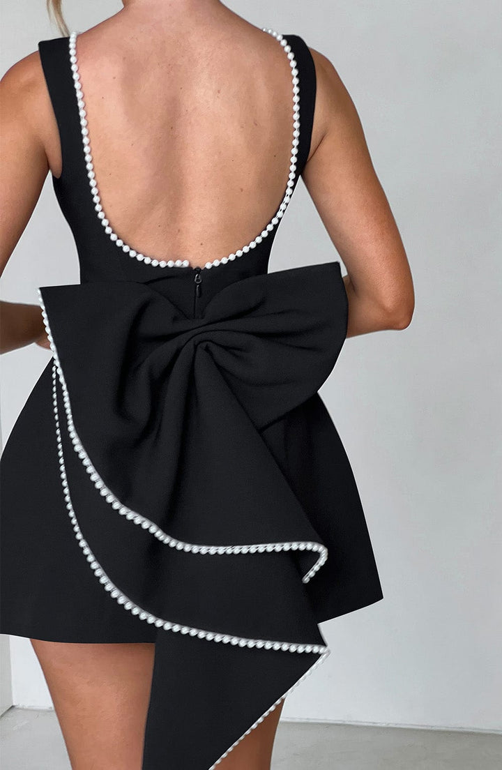 Women's Sleeveless A Line Mini Dress