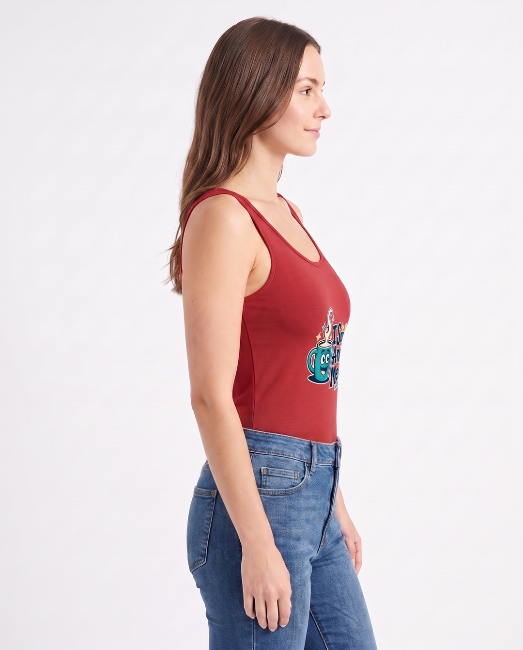 I Survived Another Meeting! Sleeveless Tank Bodysuit