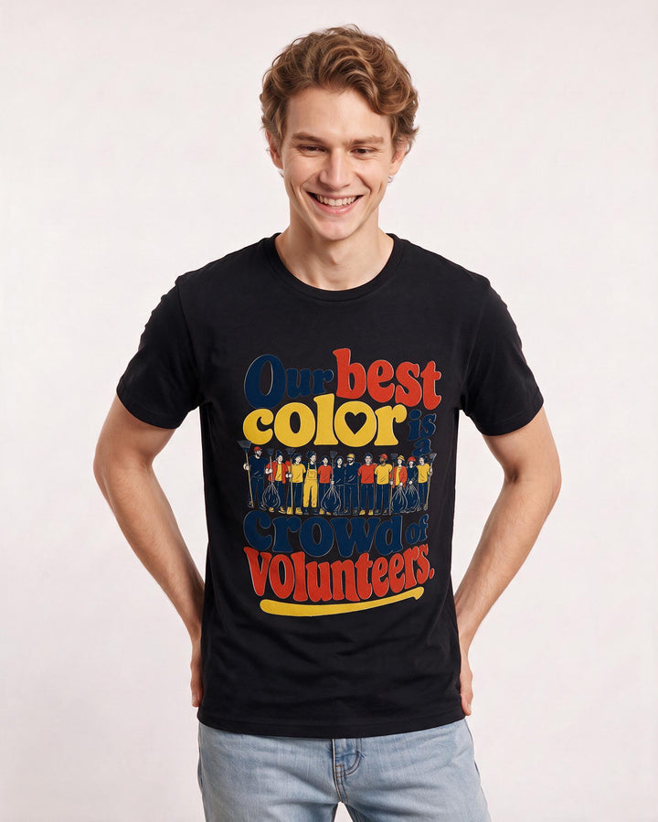 Patriotic Black T-Shirt for Men – Everyday Expression Graphic Tee product image 3