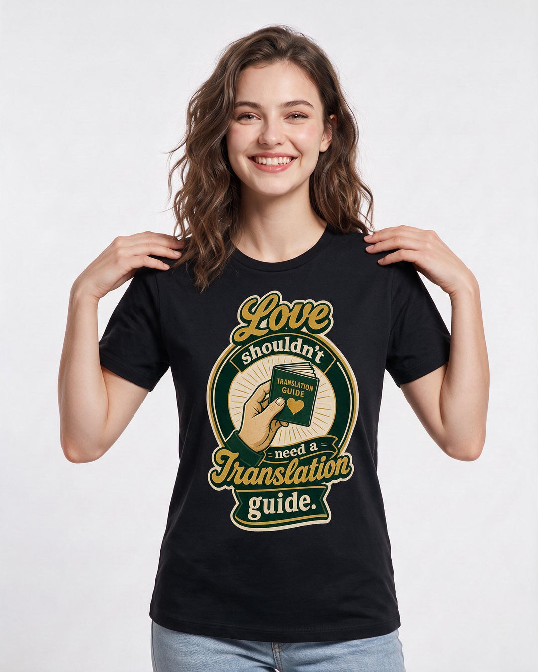 Pride Black T-Shirt for Women – Everyday Expression Graphic Tee product image 1