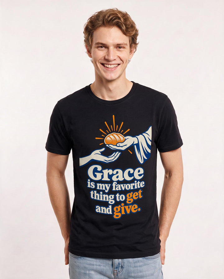 Christian Faith Black T-Shirt for Men – Everyday Expression Graphic Tee product image 1