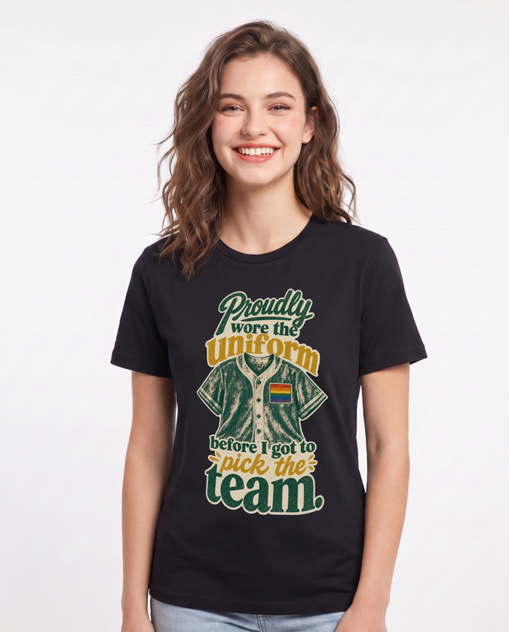Pride Black T-Shirt for Women – Everyday Expression Graphic Tee product image 3