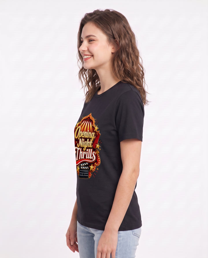 Opening Night Thrills Women's Black T-Shirt product image 3