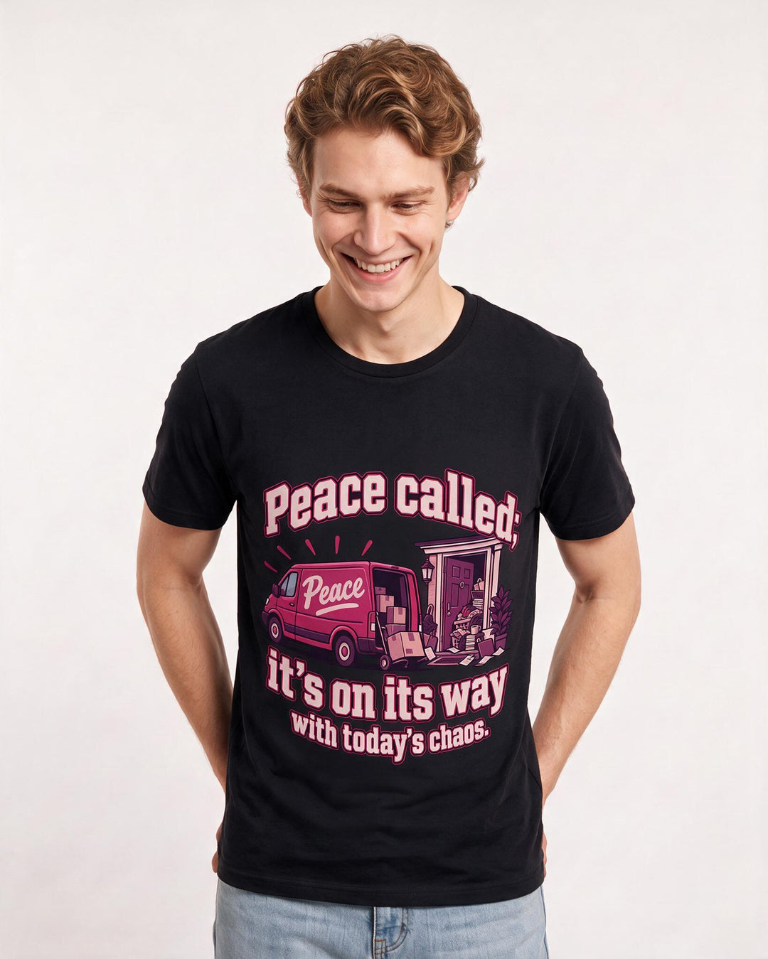 Christian Faith Black T-Shirt for Men – Everyday Expression Graphic Tee product image 1