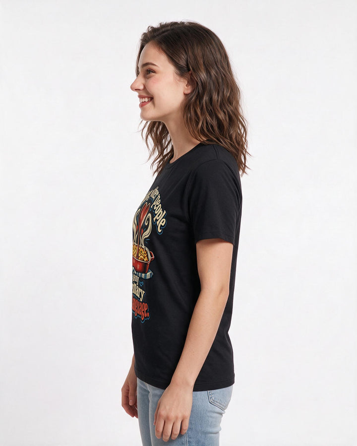 Mom Black T-Shirt for Women – Everyday Expression Graphic Tee product image 2
