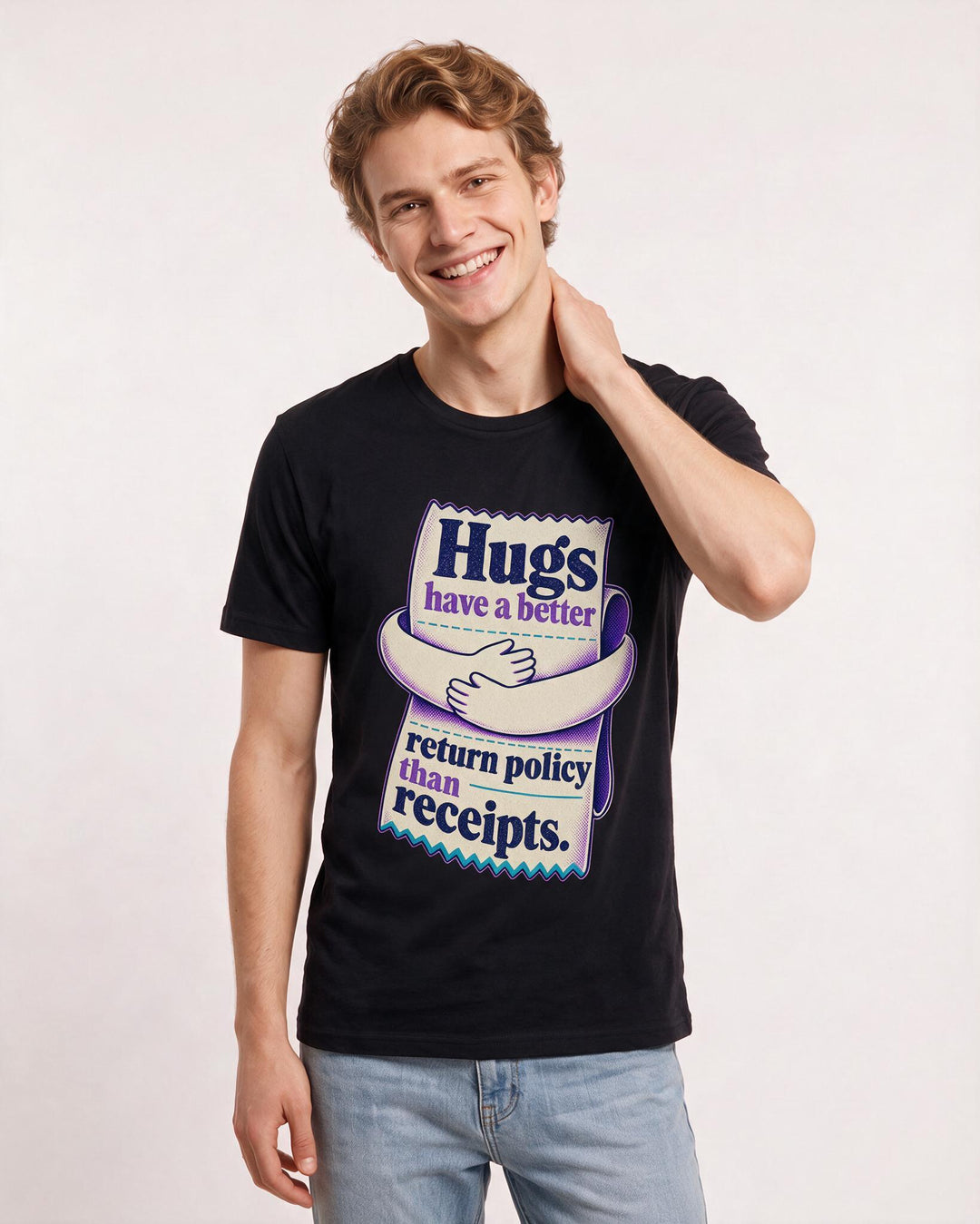 Mom Black T-Shirt for Men – Everyday Expression Graphic Tee product image 3
