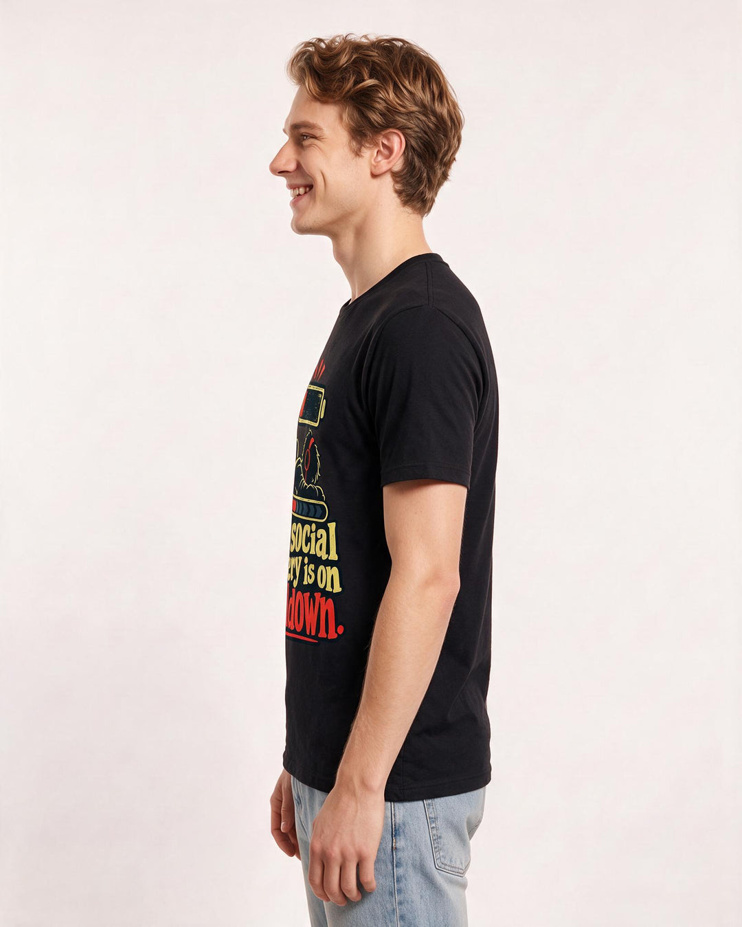 Gaming Black T-Shirt for Men – Game Night Graphic Tee product image 2