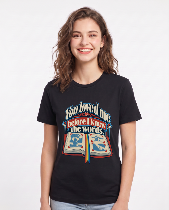 Pride Black T-Shirt for Women – Everyday Expression Graphic Tee product image 3