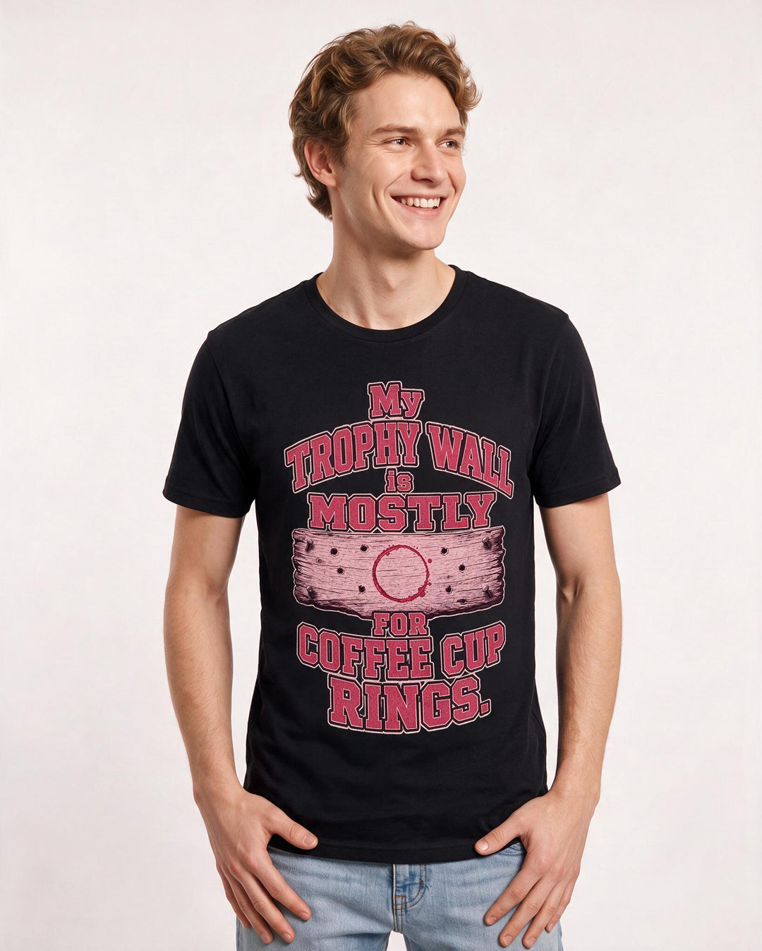 Hunting Black T-Shirt for Men – Everyday Expression Graphic Tee product image 1