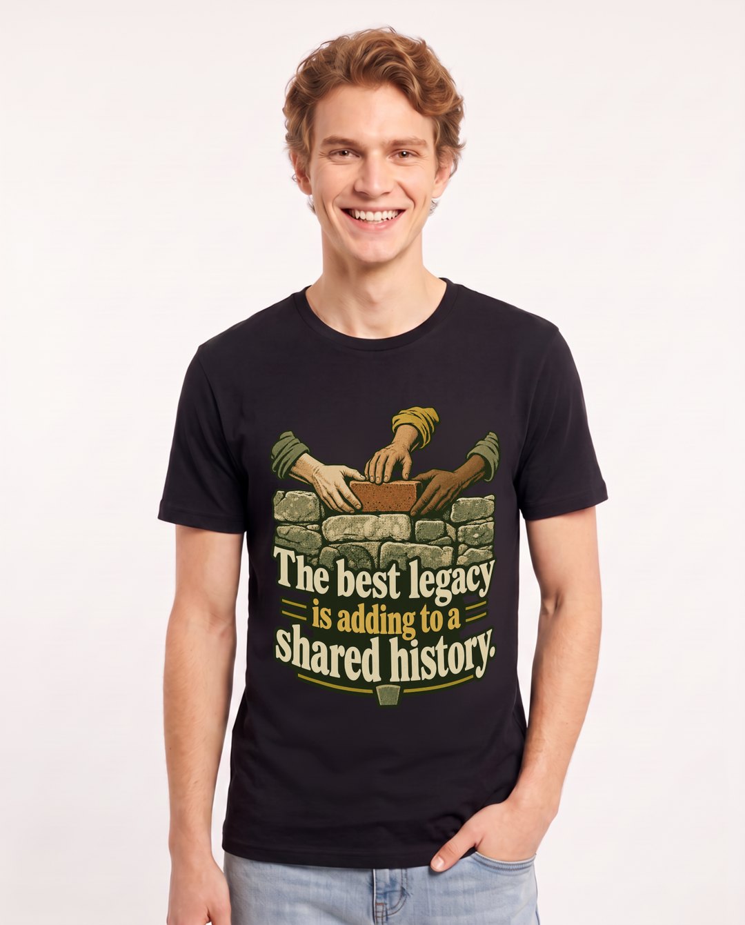 Patriotic Black T-Shirt for Men – Everyday Expression Graphic Tee product image 3
