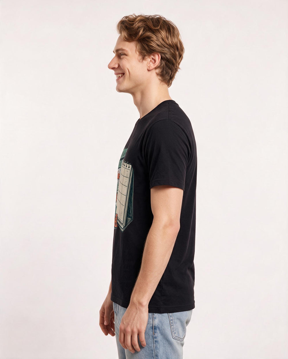 Pride Black T-Shirt for Men – Everyday Expression Graphic Tee product image 2