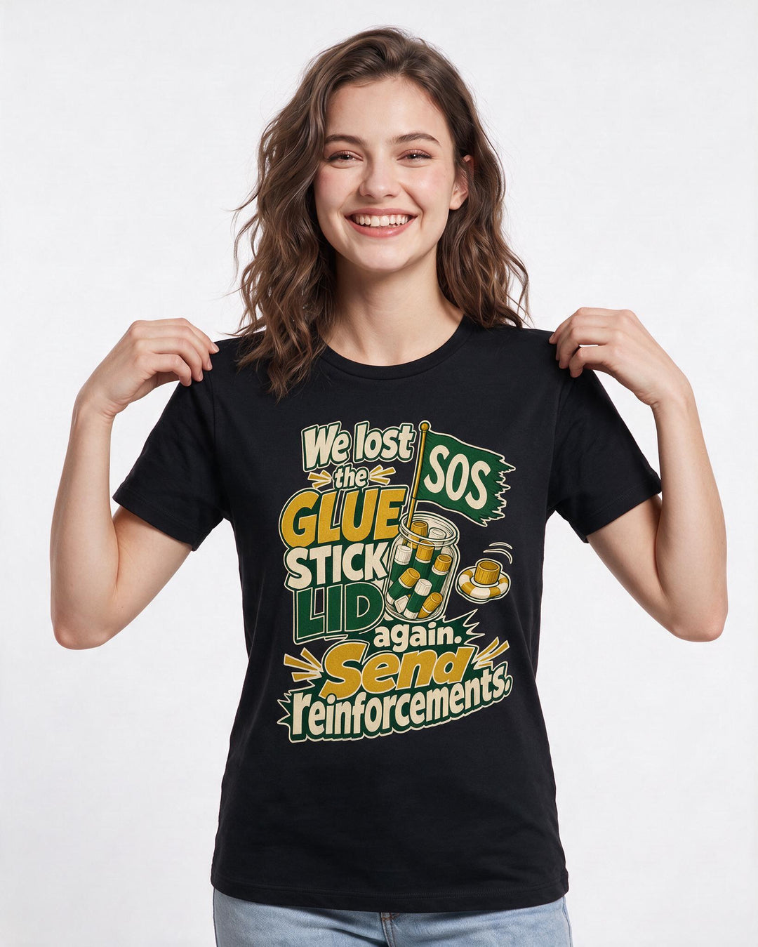 Teacher Black T-Shirt for Women – Everyday Expression Graphic Tee product image 1