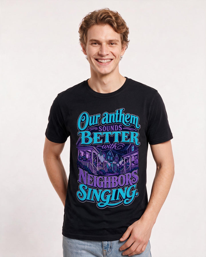 Patriotic Black T-Shirt for Men – Everyday Expression Graphic Tee product image 1