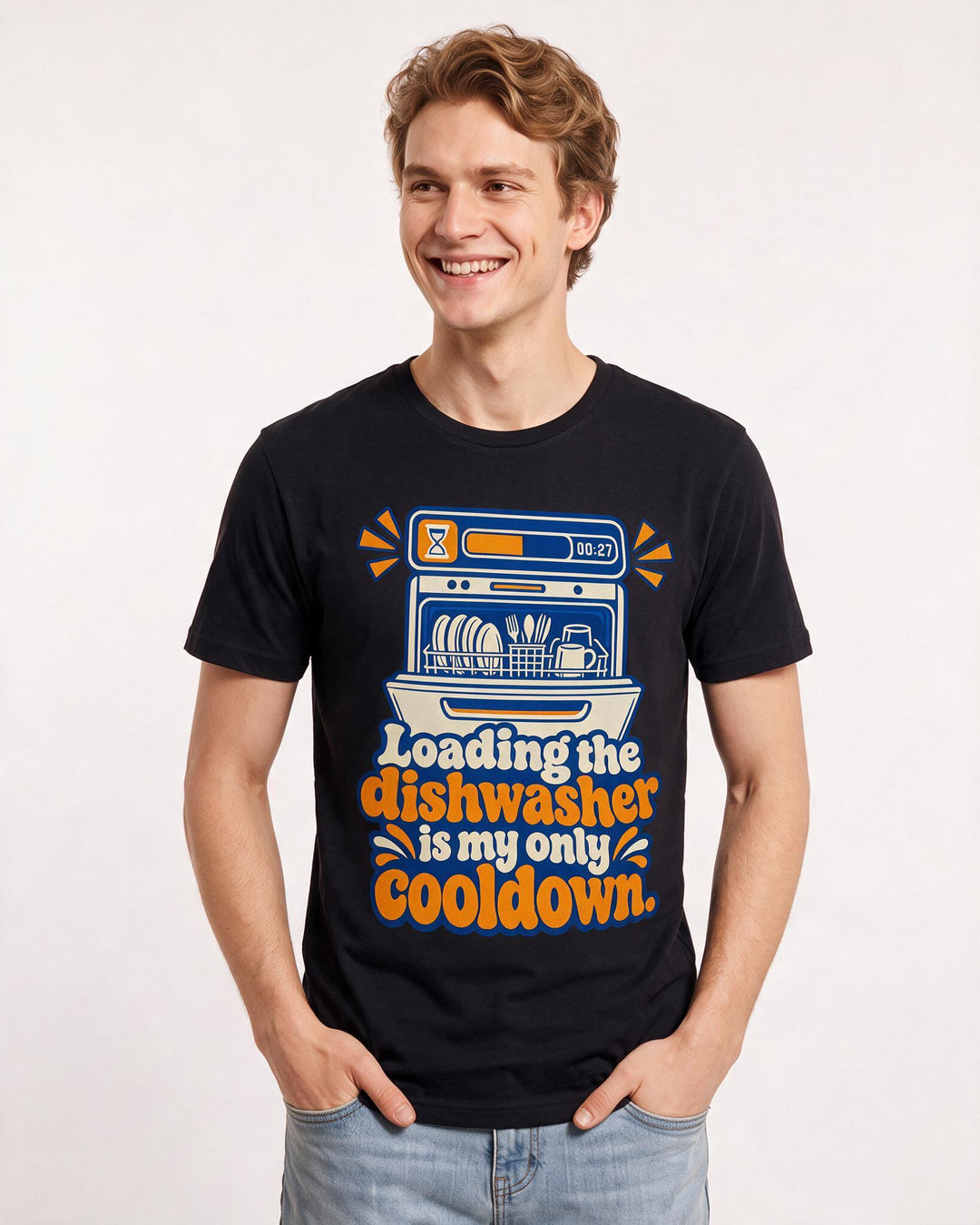Gaming Black T-Shirt for Men – Game Night Graphic Tee product image 1