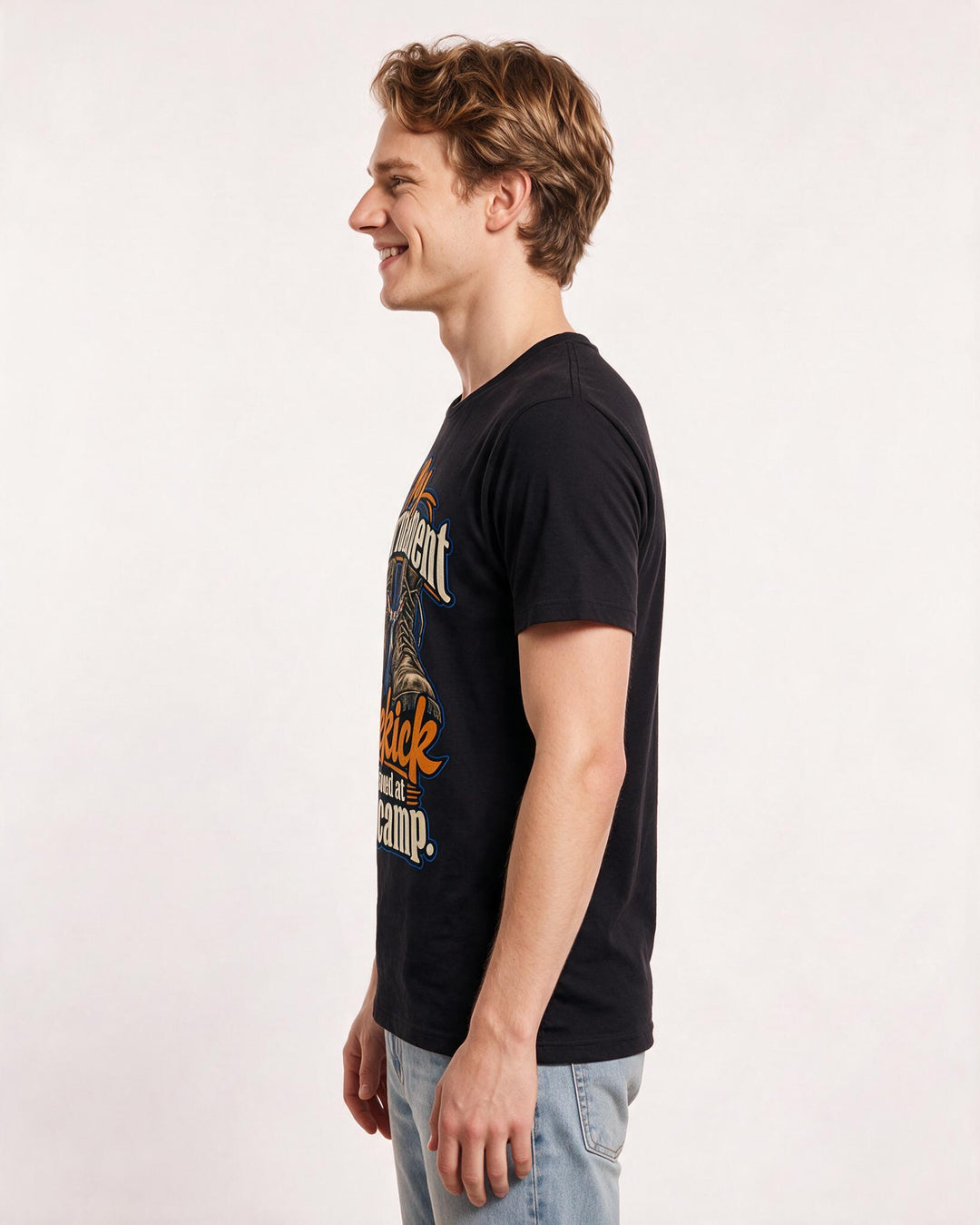 Veteran Black T-Shirt for Men – Everyday Expression Graphic Tee product image 2