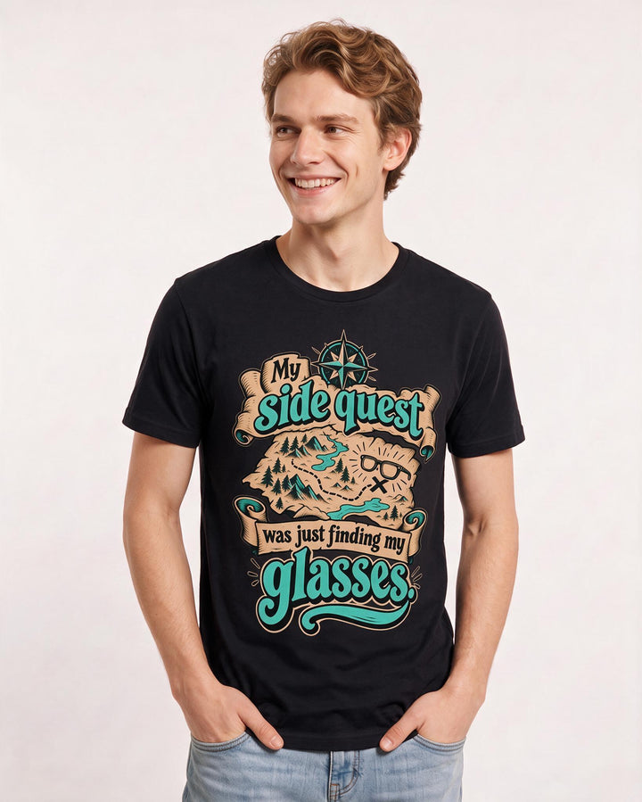 Gaming Black T-Shirt for Men – Game Night Graphic Tee product image 1