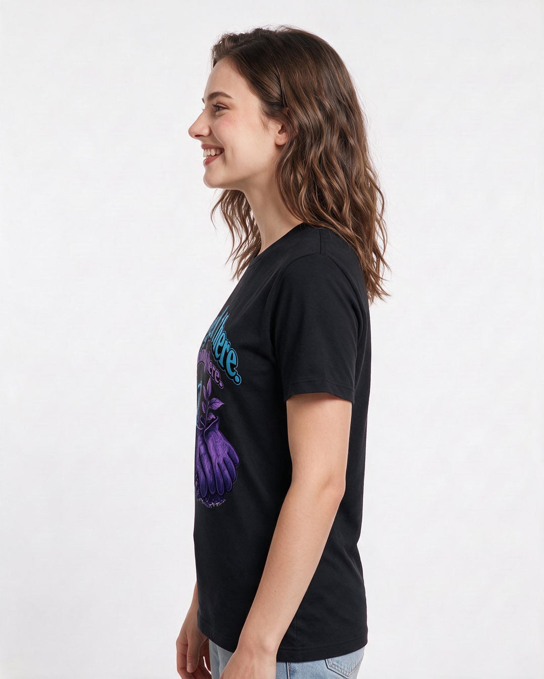 Veteran Women's Black T-Shirt – Forged there. Functioning here. product image 2