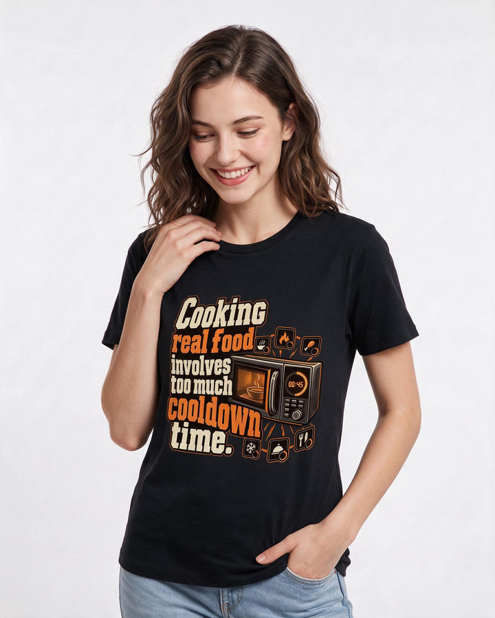 Gaming Black T-Shirt for Women – Game Night Graphic Tee product image 1