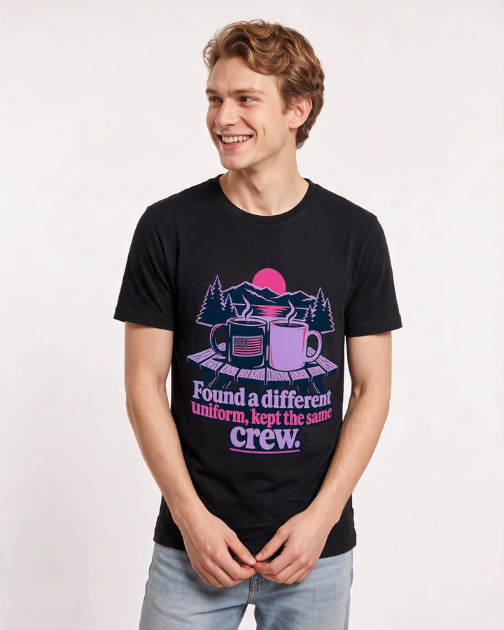 Veteran Black T-Shirt for Men – Everyday Expression Graphic Tee product image 1