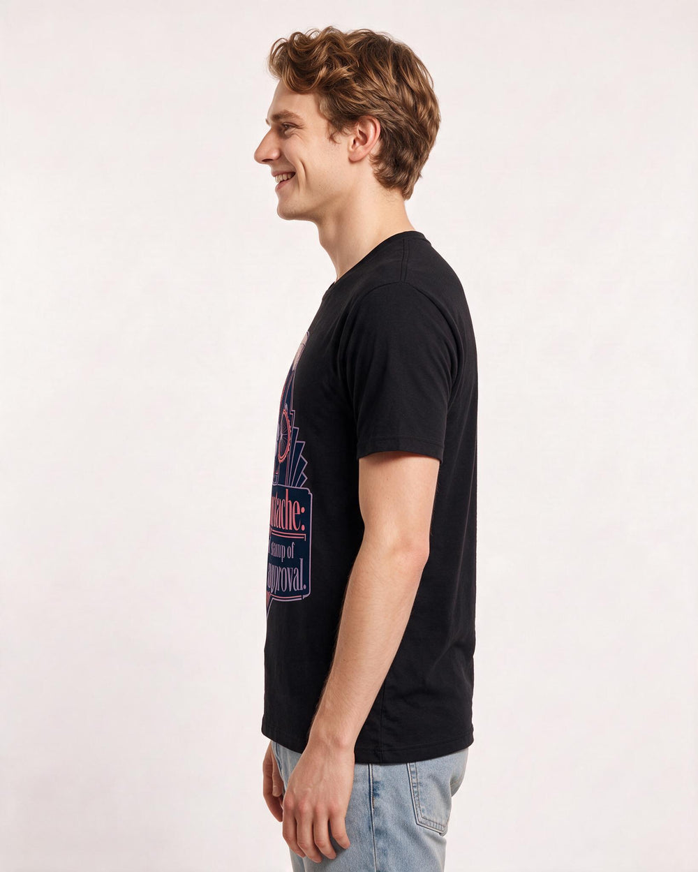 Beer Black T-Shirt for Men – Everyday Expression Graphic Tee product image 2