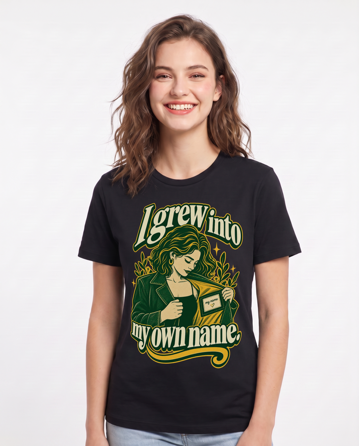 Pride Black T-Shirt for Women – Everyday Expression Graphic Tee product image 3