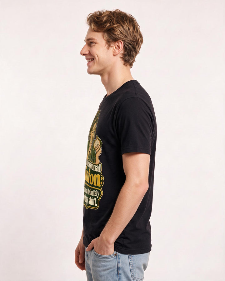 Nurse Black T-Shirt for Men – Nursing Life Graphic Tee product image 2