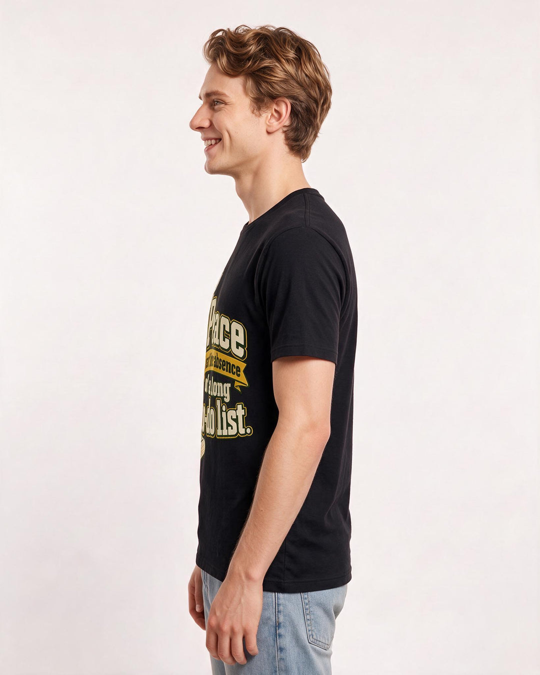 Christian Faith Black T-Shirt for Men – Everyday Expression Graphic Tee product image 2