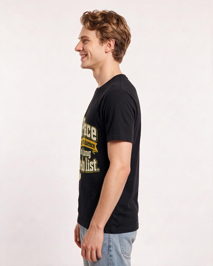Christian Faith Black T-Shirt for Men – Everyday Expression Graphic Tee product image 2