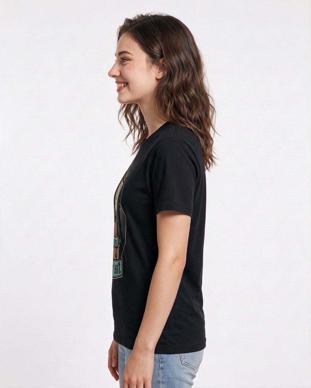 Veteran Women's Black T-Shirt – My DD-214 is framed. My code of honor isn't. product image 2