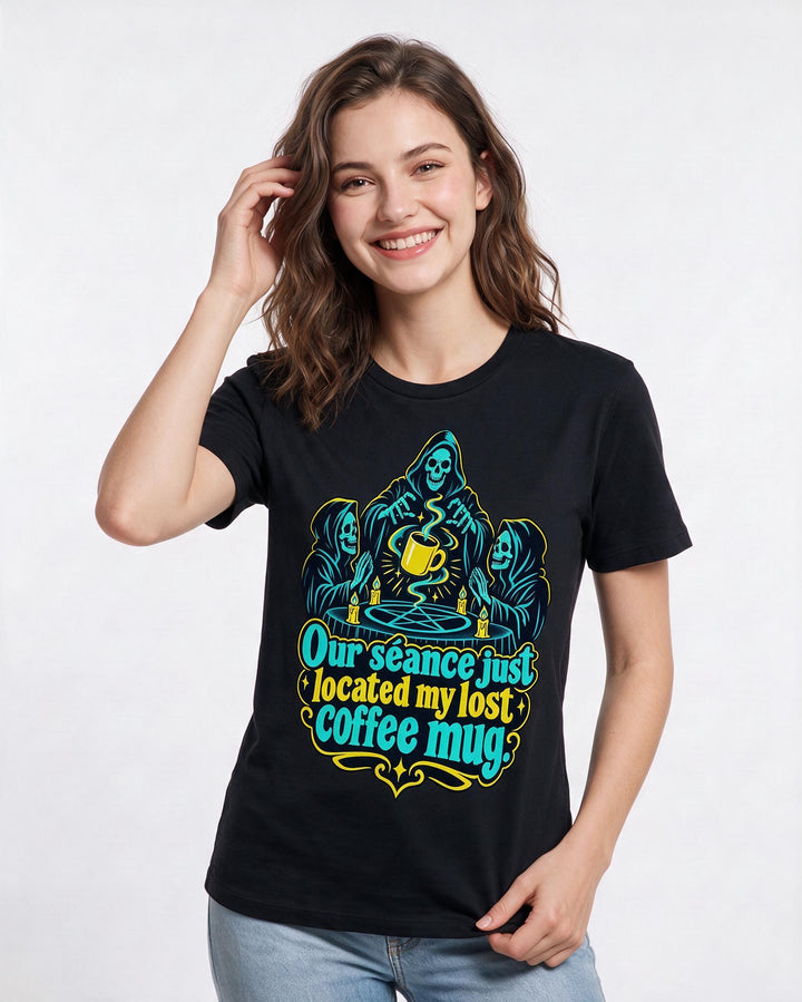 Halloween Black T-Shirt for Women – Halloween Theme Graphic Tee product image 1