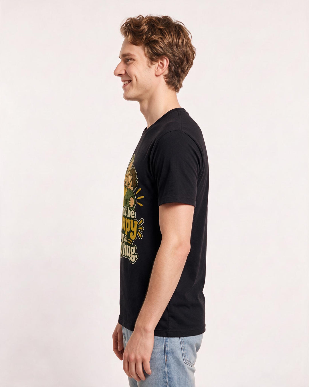 Mom Black T-Shirt for Men – Everyday Expression Graphic Tee product image 2