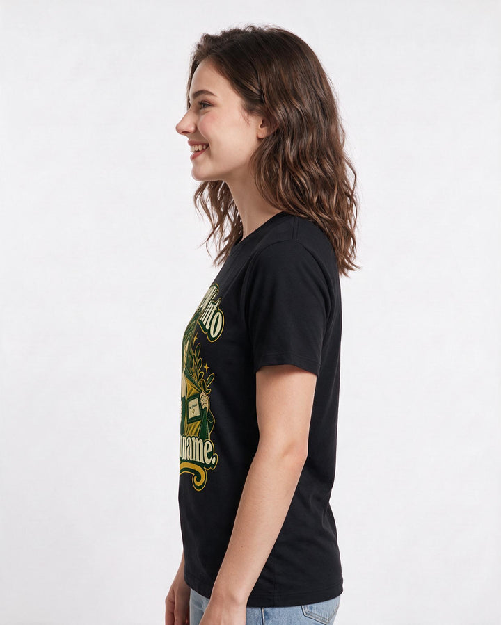Pride Black T-Shirt for Women – Everyday Expression Graphic Tee product image 2