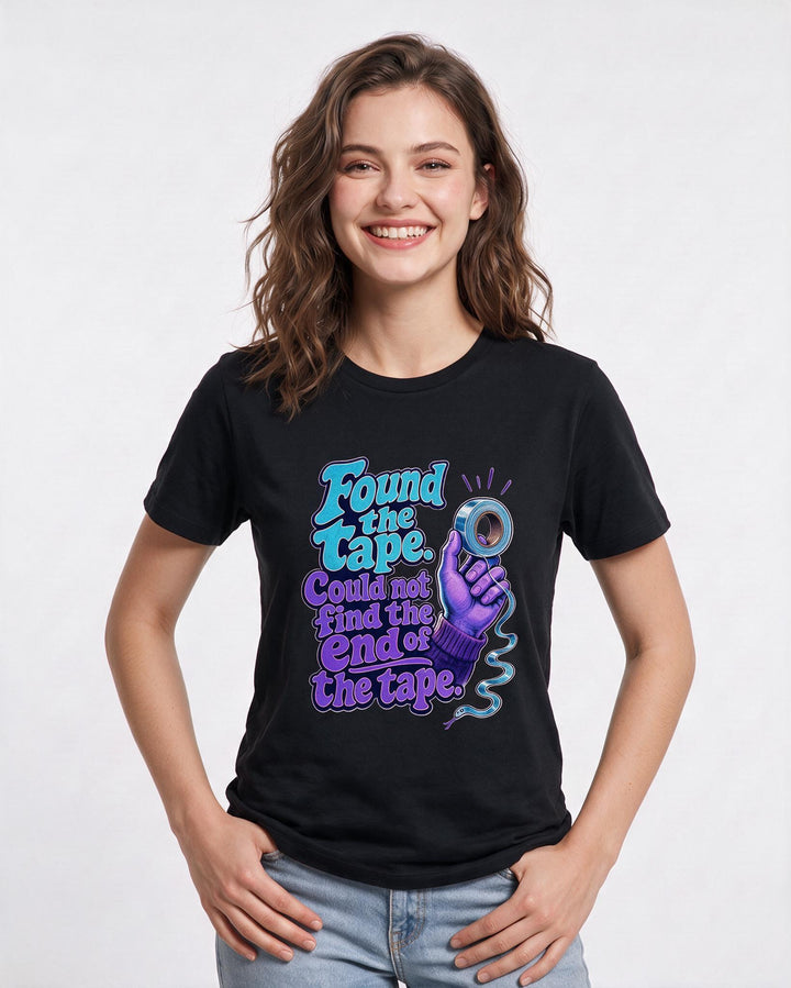 Christmas Black T-Shirt for Women – Holiday Theme Graphic Tee product image 1