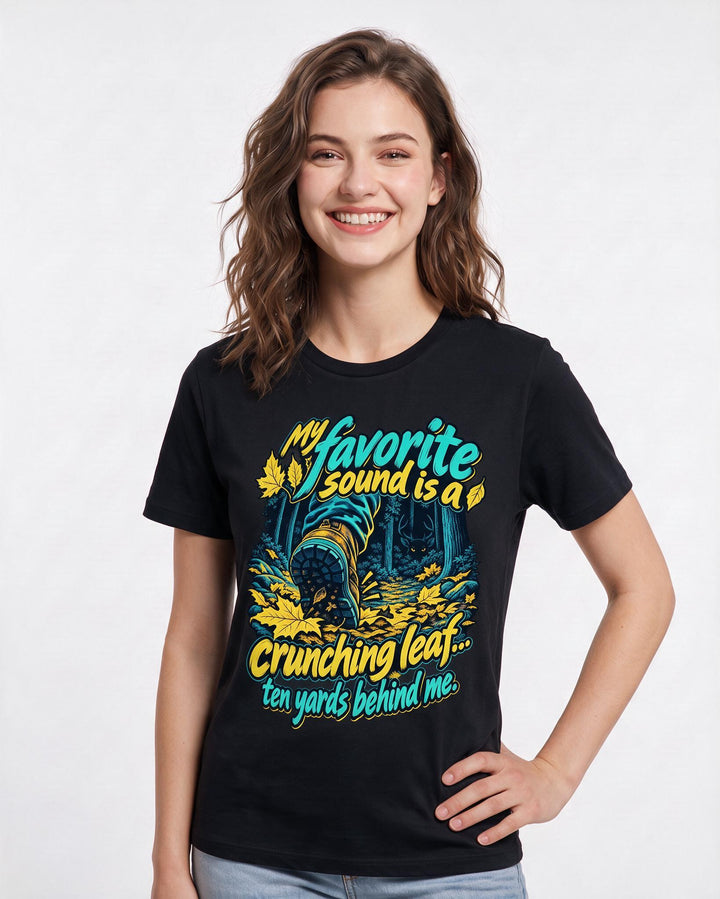 Hunting Black T-Shirt for Women – Everyday Expression Graphic Tee product image 1