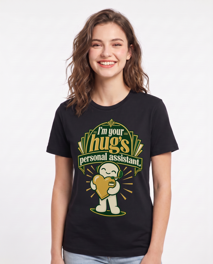 Grandparent Black T-Shirt for Women – Everyday Expression Graphic Tee product image 3