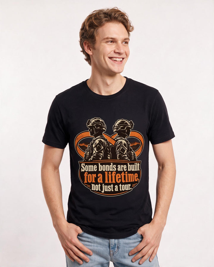 Veteran Black T-Shirt for Men – Everyday Expression Graphic Tee product image 1