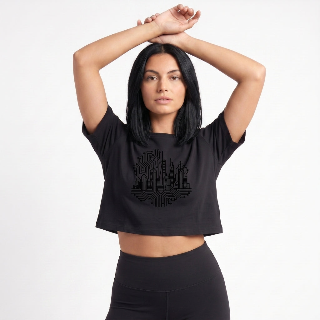 - Crop Top mockup 2
