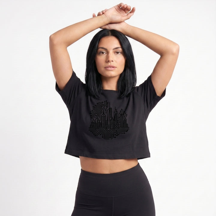 - Crop Top mockup 2