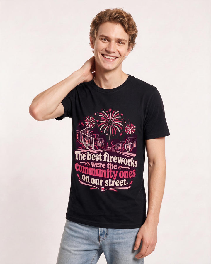 Patriotic Black T-Shirt for Men – Everyday Expression Graphic Tee product image 1