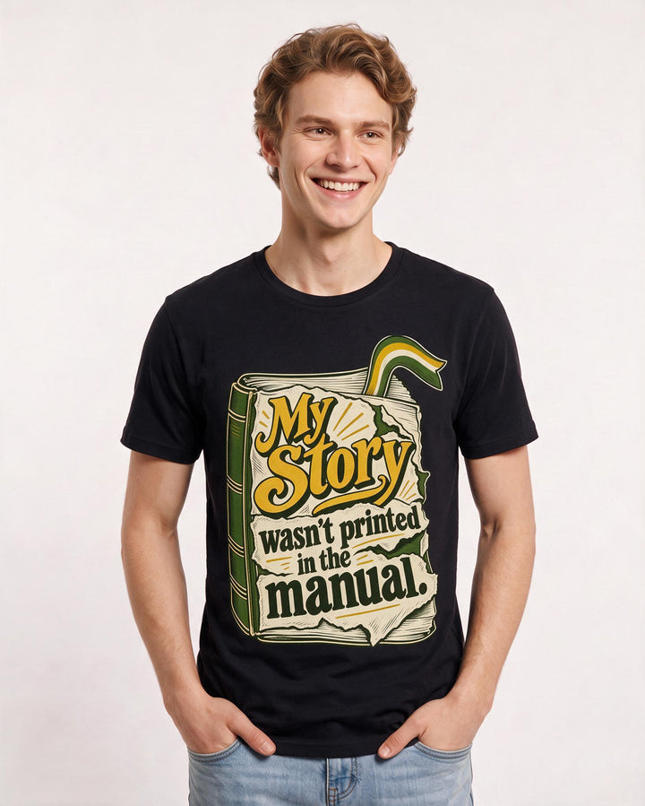 Pride Black T-Shirt for Men – Everyday Expression Graphic Tee product image 1