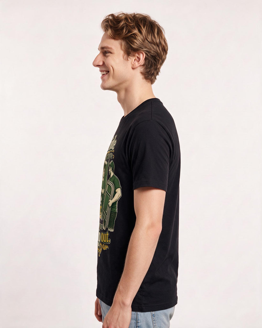 Patriotic Black T-Shirt for Men – Everyday Expression Graphic Tee product image 2