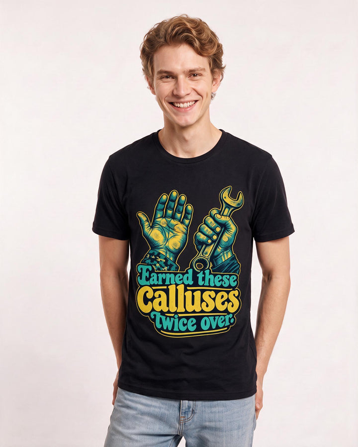 Veteran Black T-Shirt for Men – Everyday Expression Graphic Tee product image 1