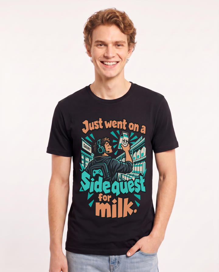 Gaming Black T-Shirt for Men – Game Night Graphic Tee product image 3