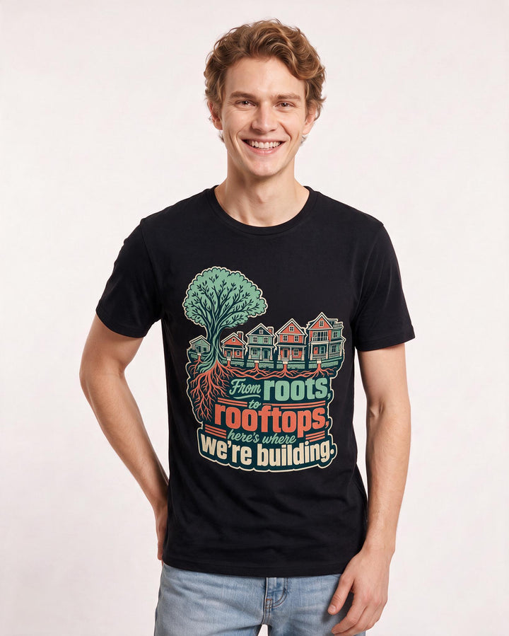 Patriotic Black T-Shirt for Men – Everyday Expression Graphic Tee product image 1