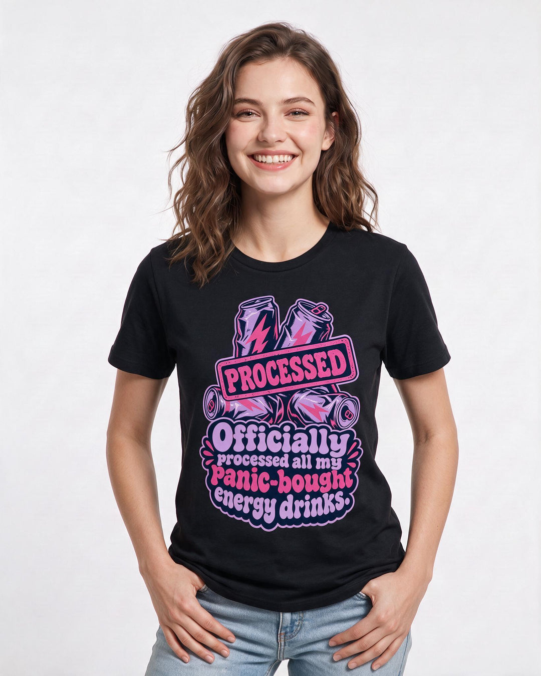 Graduation Black T-Shirt for Women – Everyday Expression Graphic Tee product image 1