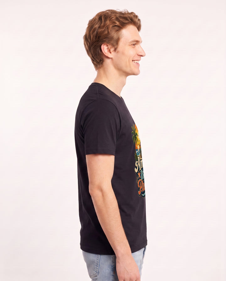 Amelia Island Proud Men's Black T-Shirt product image 3