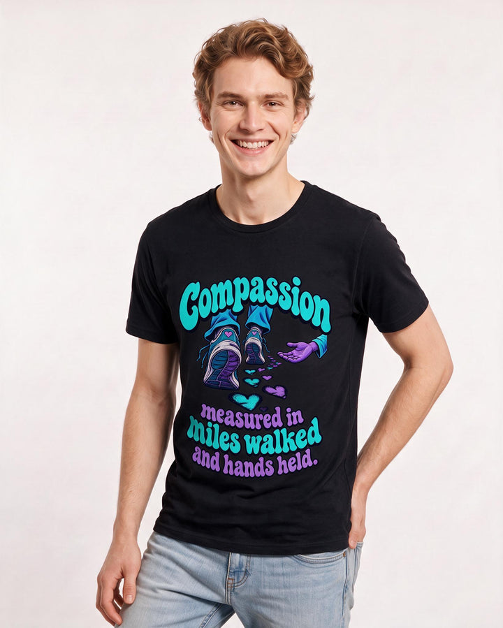 Nurse Black T-Shirt for Men – Nursing Life Graphic Tee product image 1